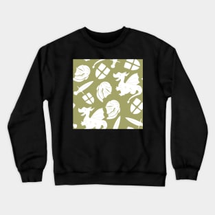 Medieval Dragon and Knight Crewneck Sweatshirt